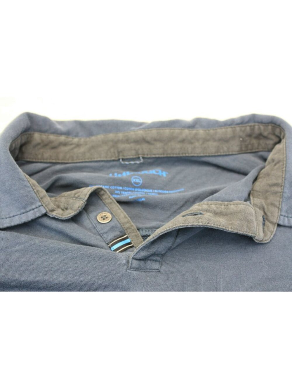 Kuhl Mens Polo Shirt Blue Size XXL Organic Cotton Short Sleeve Casual Good Condi - Picture 3 of 4